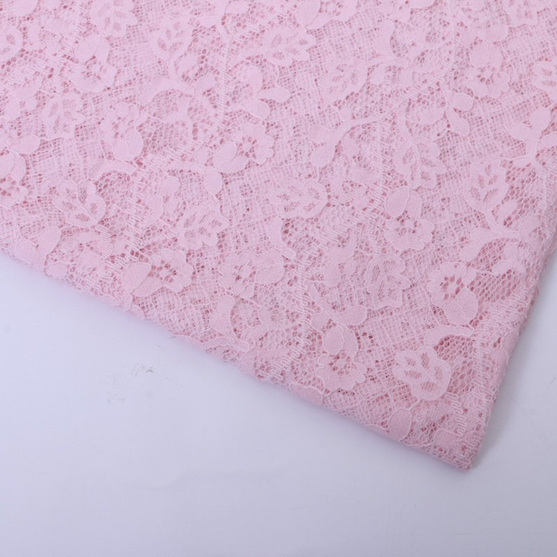 Dress Cutwork Lingerie Polyester Lace Fabric for Women's Wear Wholesal 7